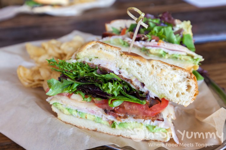 Roast Turkey Bacon Avocado Melt at The Goat and Vine in Old Town Temecula Roast Turkey Bacon Avocado Melt at The Goat and Vine in Old Town Temecula