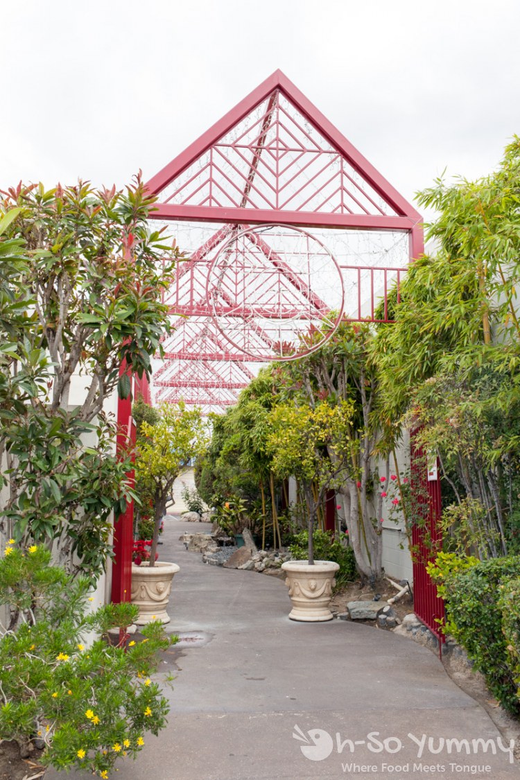 walkway outside Grand Garden in Westminster walkway outside Grand Garden in Westminster