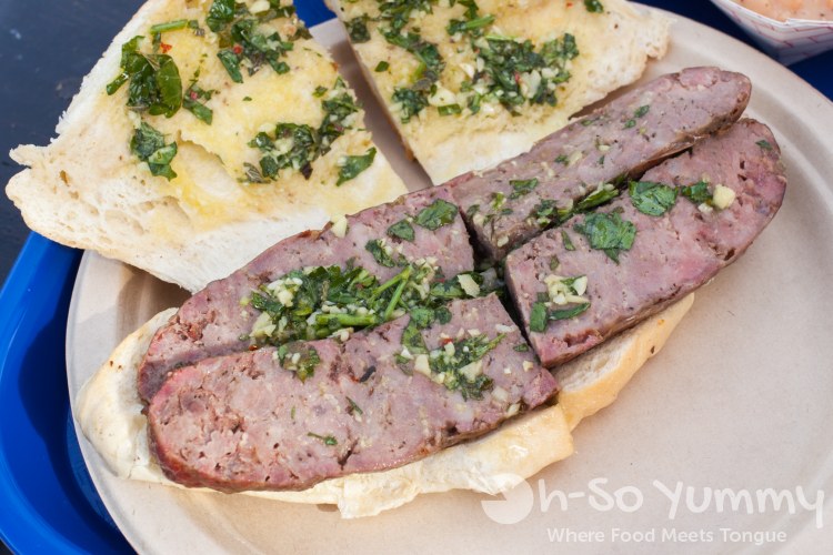 Argentine Chorizo Sandwich at Grand Ole BBQ Y Asado Argentine Chorizo Sandwich at Grand Ole BBQ Y Asado