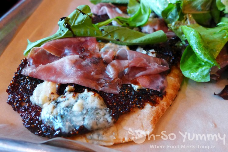 fig brick oven pizza at Green Acres Campus Pointe fig brick oven pizza at Green Acres Campus Pointe