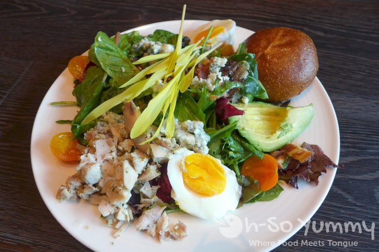 corn cobb salad at Green Acres Campus Pointe corn cobb salad at Green Acres Campus Pointe