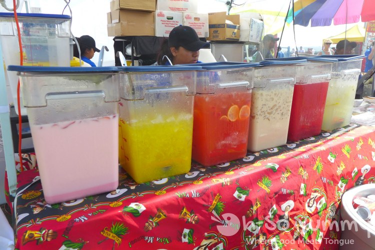 agua fresca at Harborfest in Chula Vista agua fresca at Harborfest in Chula Vista