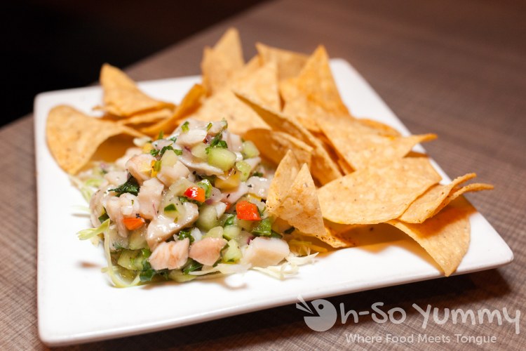 Shrimp and White Fish Ceviche at Harley Gray Shrimp and White Fish Ceviche at Harley Gray