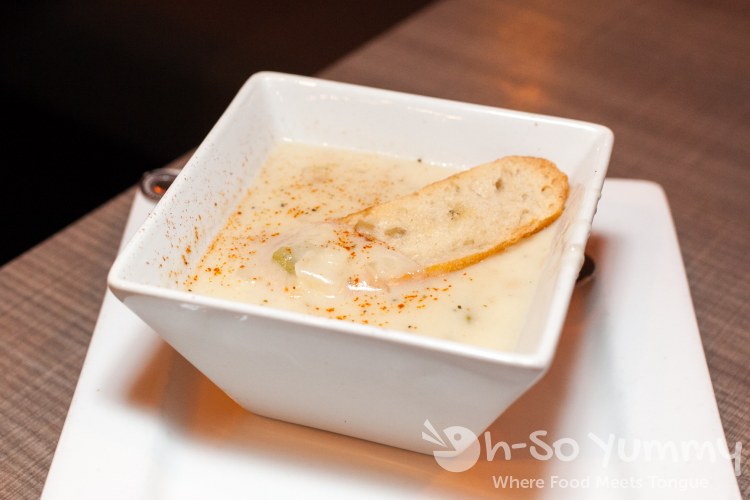 New England Clam Chowder at Harley Gray New England Clam Chowder at Harley Gray