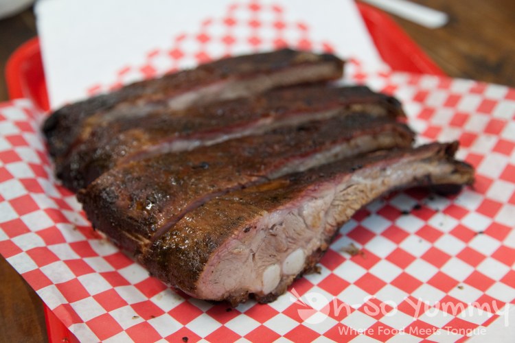 pork ribs at Harmon's Bar-B-Q and Catering pork ribs at Harmon's Bar-B-Q and Catering