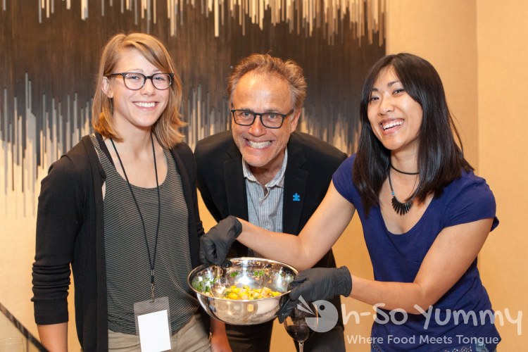 completed ceviche at cooking class with chefs at Humphreys completed ceviche at cooking class with chefs at Humphreys