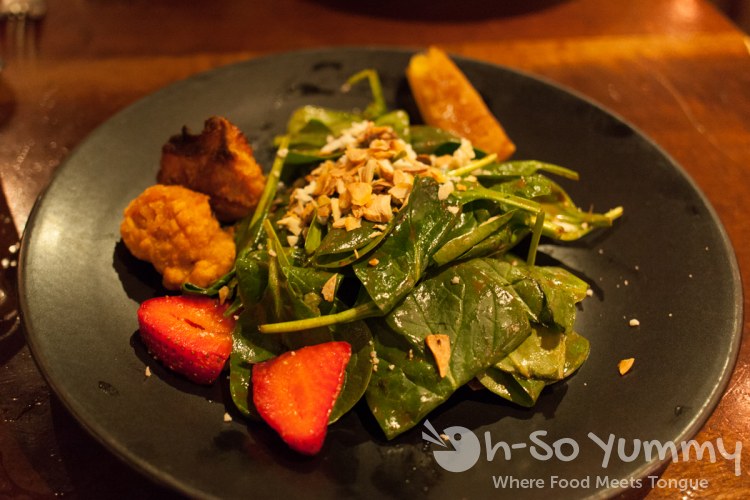 Indigo Grill - Spinach Salad Indigo Grill - Spinach Salad