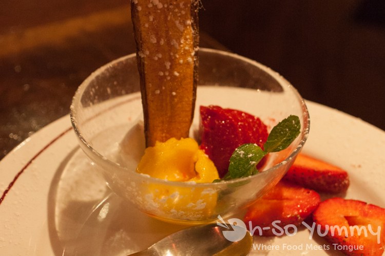 Indigo Grill - Rainforest Sorbets Indigo Grill - Rainforest Sorbets