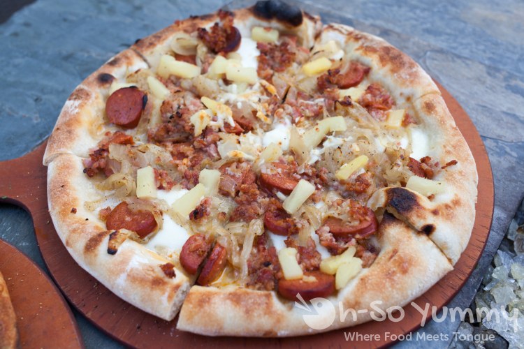 Sausage Bomb Pizza at Isabella Artisan Pizzeria and Craft Beer Garden Sausage Bomb Pizza at Isabella Artisan Pizzeria and Craft Beer Garden