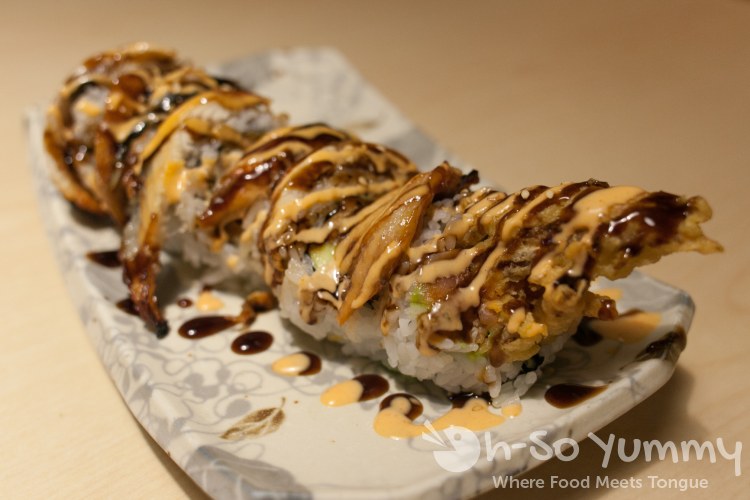 Super Spider roll at Izumi Japanese Restaurant in Poway, CA Super Spider roll at Izumi Japanese Restaurant in Poway, CA