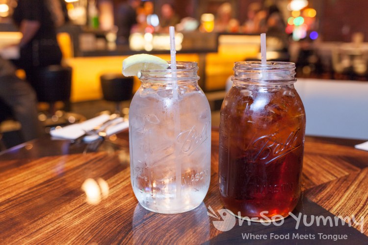 mason jar drinks at Kelsey's Bar and Grill at Pechanga mason jar drinks at Kelsey's Bar and Grill at Pechanga