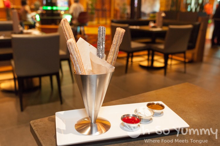 churros at Kelsey's Bar and Grill at Pechanga churros at Kelsey's Bar and Grill at Pechanga