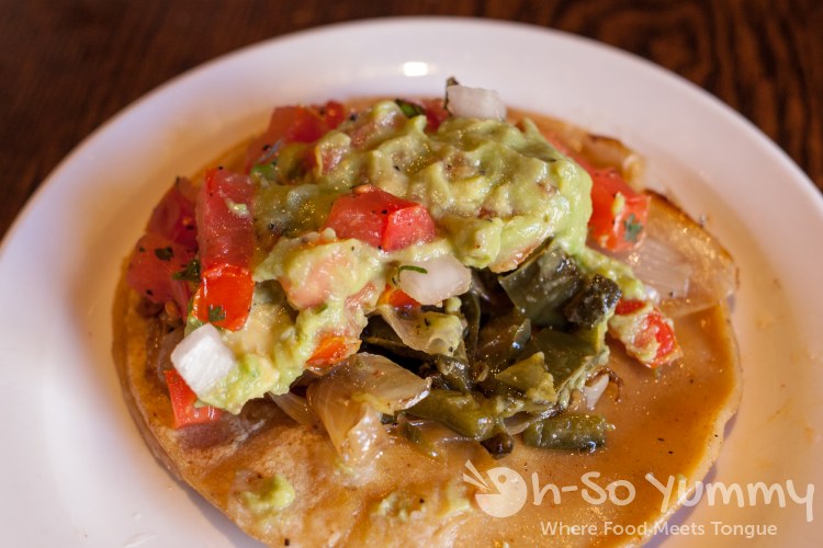 grilled veggie taco at La Puerta in San Diego grilled veggie taco at La Puerta in San Diego
