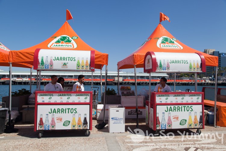 Jarritos made with cane sugar at Latin Food Fest San Diego Jarritos made with cane sugar at Latin Food Fest San Diego