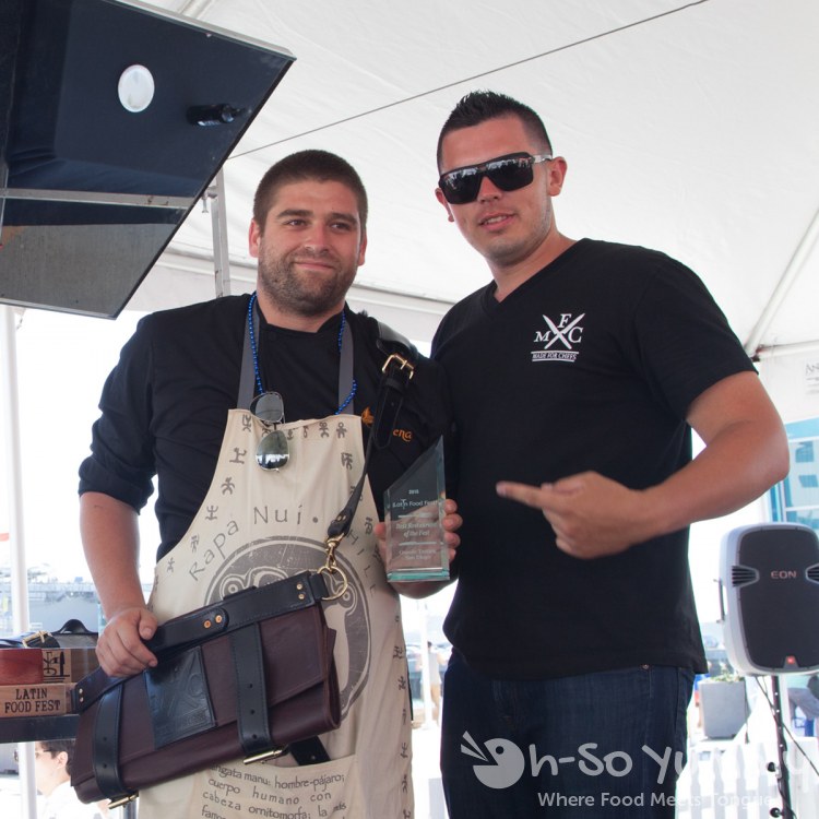 Chef Jaime Chavez (Sirena) wins Best Restaurant at Latin Food Fest San Diego Chef Jaime Chavez (Sirena) wins Best Restaurant at Latin Food Fest San Diego