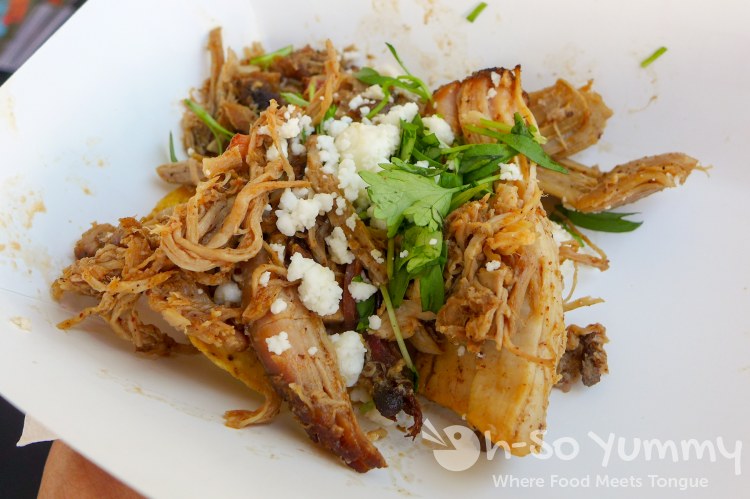 arroz con carnitas from big green egg at latin food fest arroz con carnitas from big green egg at latin food fest