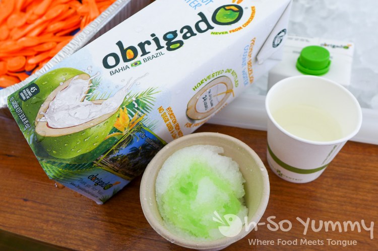 obrigado coconut water at latin food fest obrigado coconut water at latin food fest