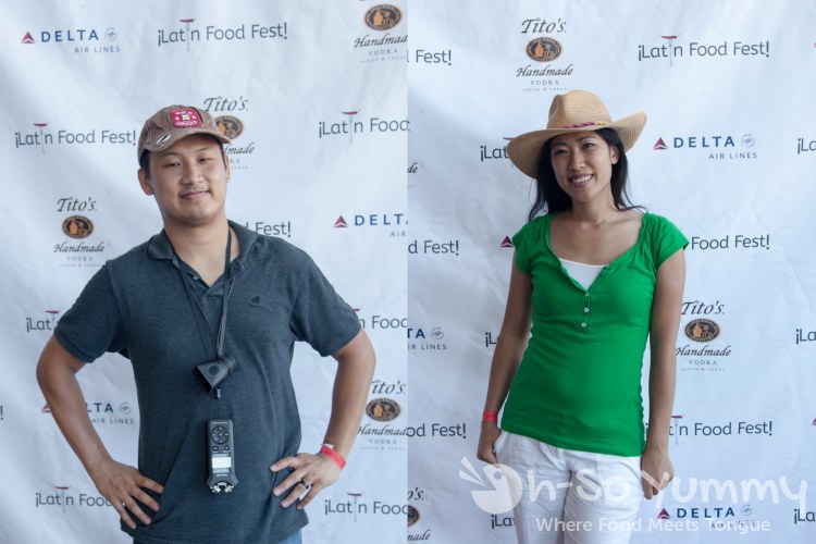 Oh So Yummy team on the red carpet at Latin Food Fest San Diego Oh So Yummy team on the red carpet at Latin Food Fest San Diego
