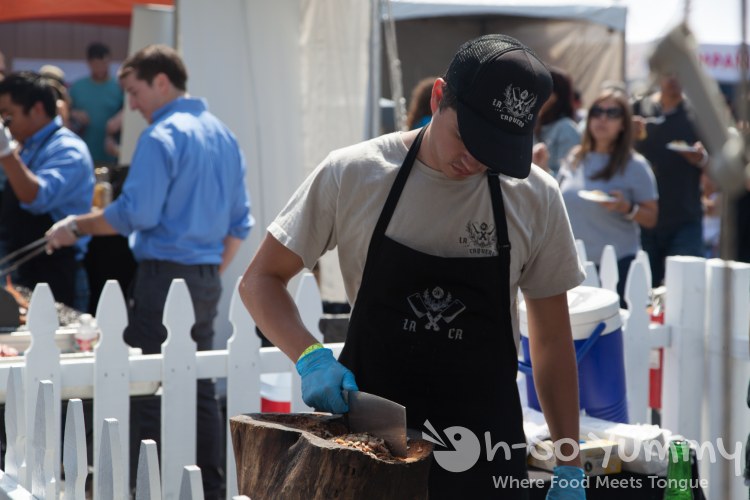rasta taco at Latin Food Fest 2015 in Los Angeles rasta taco at Latin Food Fest 2015 in Los Angeles