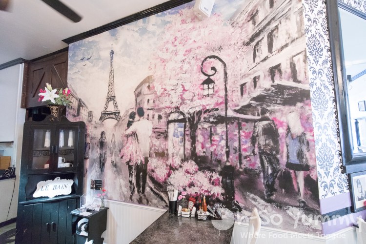 Cityscape inside the Lazy Hippo in downtown San Diego Cityscape inside the Lazy Hippo in downtown San Diego