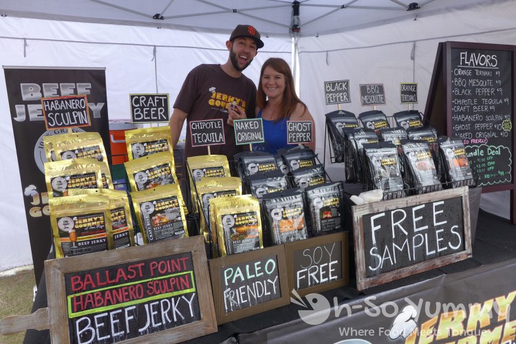 jerky's gourmet at lemon zest and garlic festival 2015 jerky's gourmet at lemon zest and garlic festival 2015