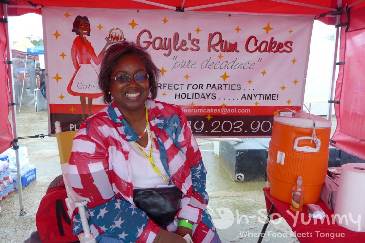 gayle's rum cakes at lemon zest and garlic festival 2015 gayle's rum cakes at lemon zest and garlic festival 2015