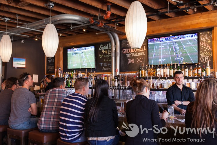 bar at Leroy's Kitchen and Lounge in Coronado bar at Leroy's Kitchen and Lounge in Coronado