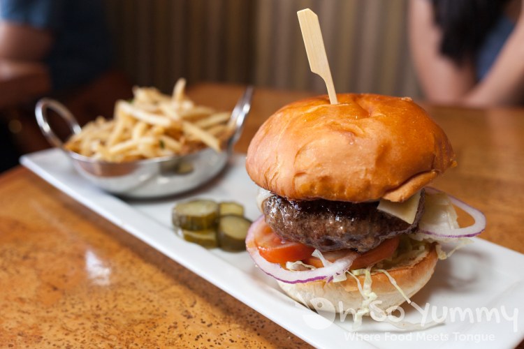 Leroy's Burger at Leroy's Kitchen and Lounge Leroy's Burger at Leroy's Kitchen and Lounge