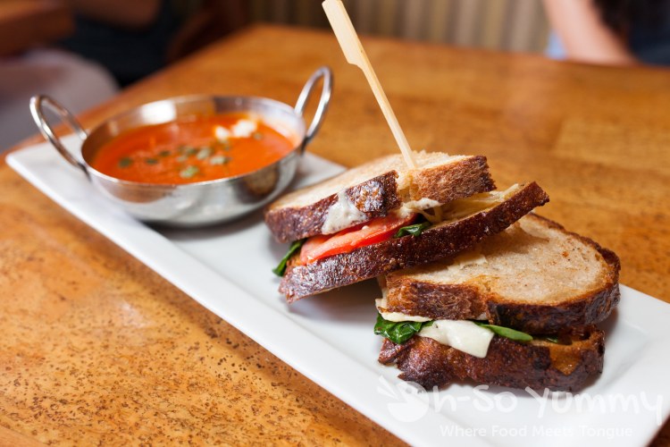 Truffled Grilled Cheese at Leroy's Kitchen and Lounge Truffled Grilled Cheese at Leroy's Kitchen and Lounge