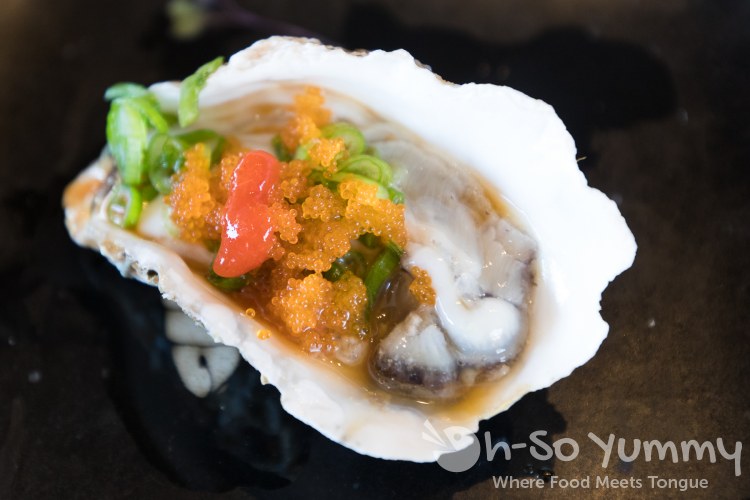 Oyster at Little Sakana in Mira Mesa mall Oyster at Little Sakana in Mira Mesa mall