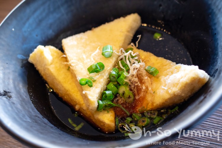 Agadashi Tofu at Little Sakana in Mira Mesa mall Agadashi Tofu at Little Sakana in Mira Mesa mall