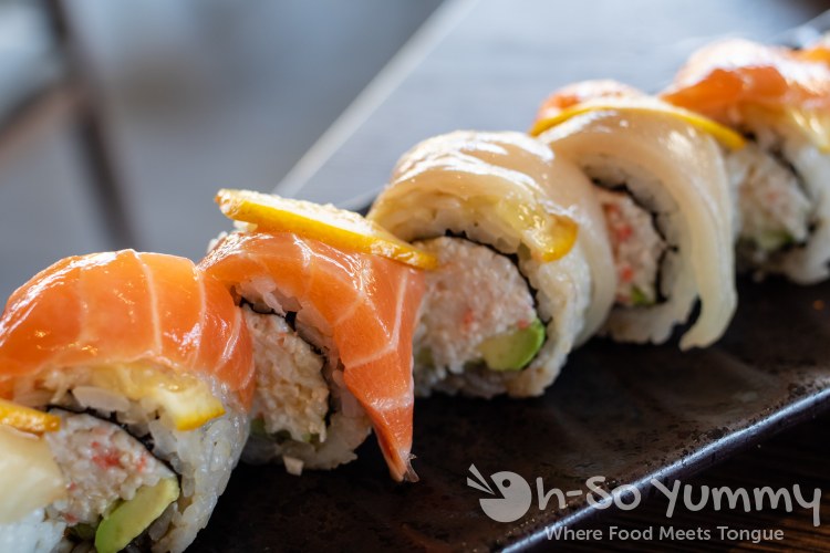 Lemon Roll at Little Sakana in Mira Mesa mall Lemon Roll at Little Sakana in Mira Mesa mall