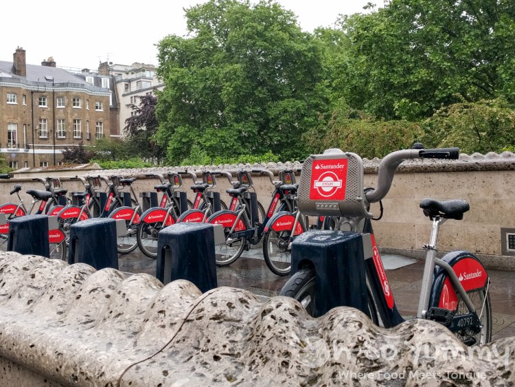 Santander bike rentals in London UK Santander bike rentals in London UK
