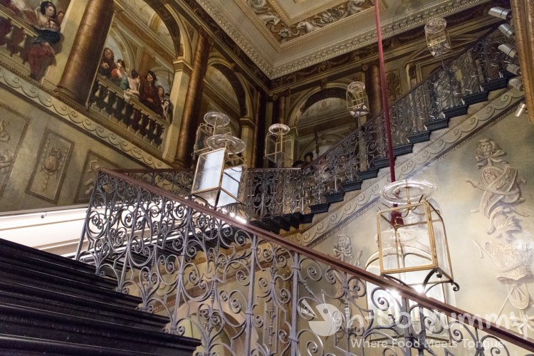 stairs at Kensington Palace in London UK stairs at Kensington Palace in London UK
