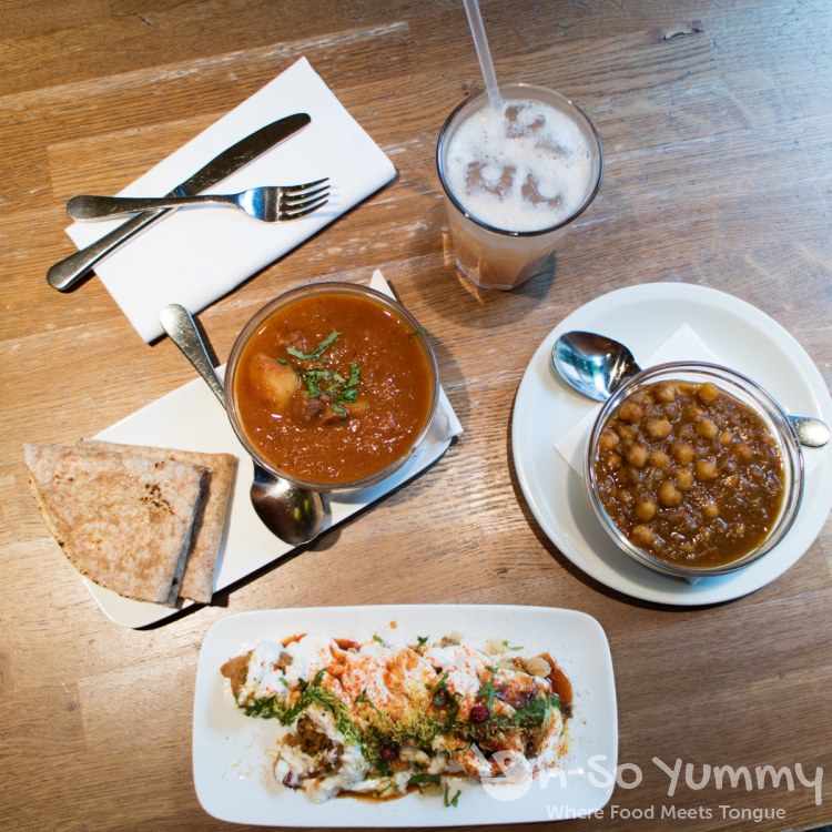 Kabli Chana, Railway Lamb and more at Roti Chai in London UK Kabli Chana, Railway Lamb and more at Roti Chai in London UK