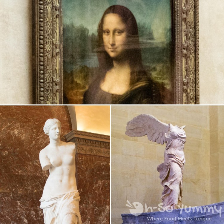 mona lisa venus winged victory at The Louvre Museum in Paris France mona lisa venus winged victory at The Louvre Museum in Paris France