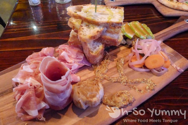 Luce Bar and Kitchen - charcuterie board Luce Bar and Kitchen - charcuterie board