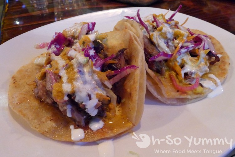 Luce Bar and Kitchen - braised lamb tacos Luce Bar and Kitchen - braised lamb tacos