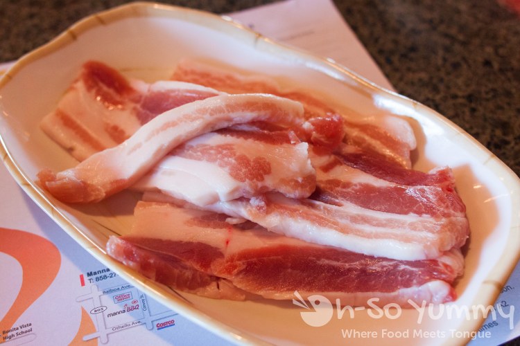 Pork Belly at Manna BBQ Pork Belly at Manna BBQ