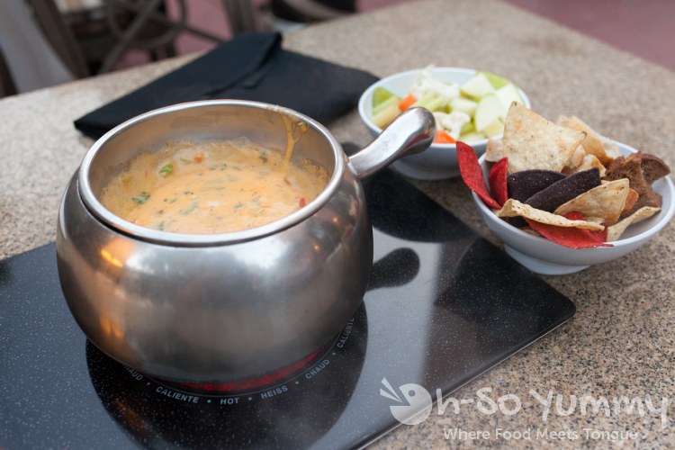 top shelf fiesta cheese fondue at The Melting Pot of San Diego - La Jolla top shelf fiesta cheese fondue at The Melting Pot of San Diego - La Jolla