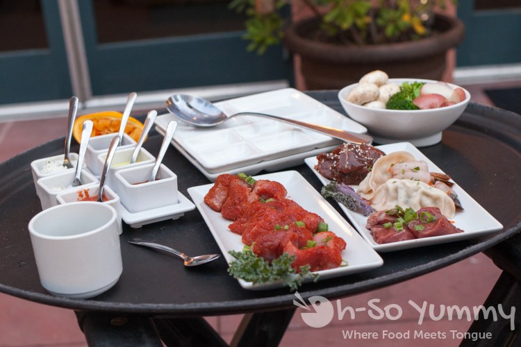 entrees at The Melting Pot of San Diego - La Jolla entrees at The Melting Pot of San Diego - La Jolla