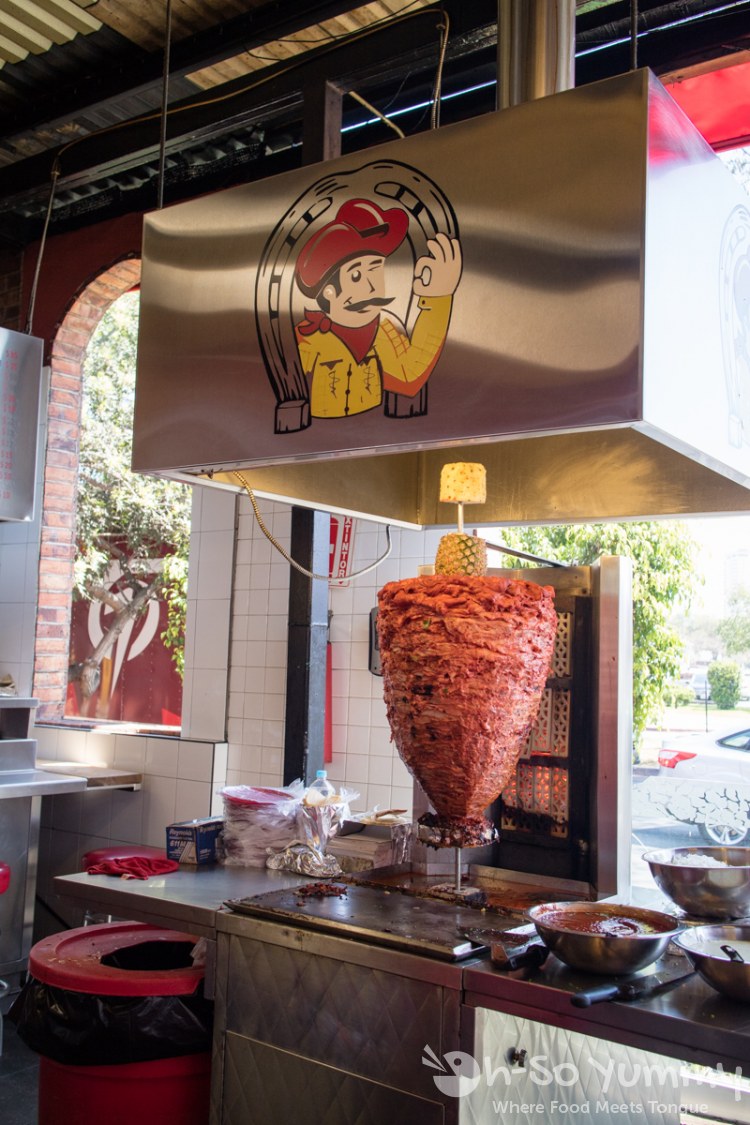 al pastor pit at Taco Nazo in Tijuana, B.C., Mexico al pastor pit at Taco Nazo in Tijuana, B.C., Mexico