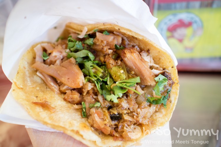 taco at El Taconazo in Tijuana, B.C., Mexico taco at El Taconazo in Tijuana, B.C., Mexico