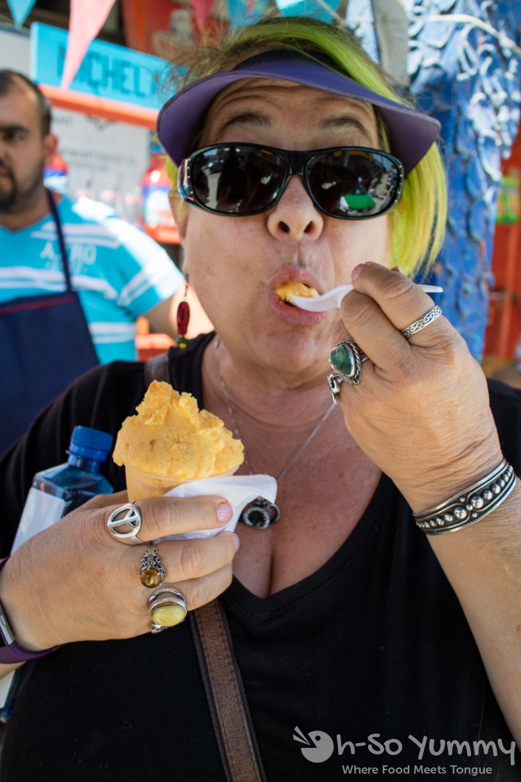 jackfruit sorbet at the fishing village of Popotla, B.C., Mexico jackfruit sorbet at the fishing village of Popotla, B.C., Mexico