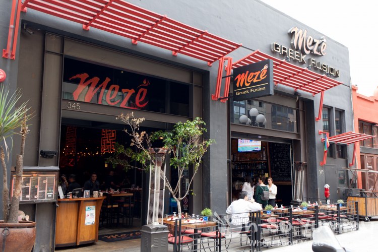 Meze Greek Fusion in San Diego Meze Greek Fusion in San Diego