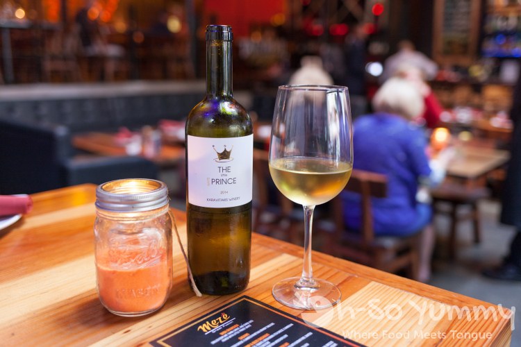 The Little White Prince Greek wines at Meze Greek Fusion in San Diego The Little White Prince Greek wines at Meze Greek Fusion in San Diego