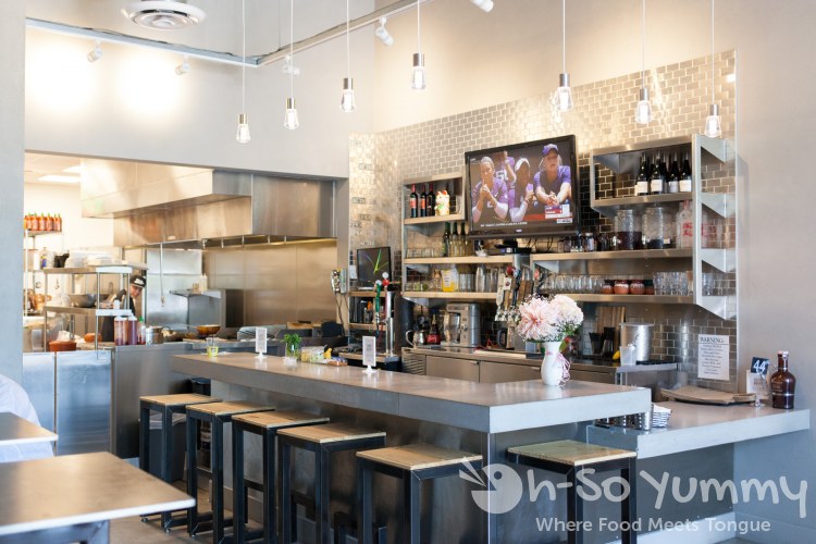 bar seating at MishMash bar seating at MishMash