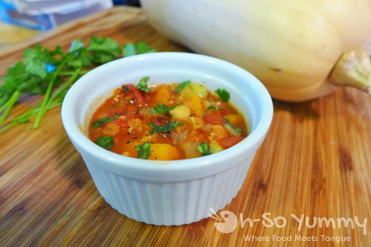 Moroccan Spiced Lentil Soup with Butternut Squash, Garbanzo and Fava Beans | Oh-So Yummy Moroccan Spiced Lentil Soup with Butternut Squash, Garbanzo and Fava Beans | Oh-So Yummy