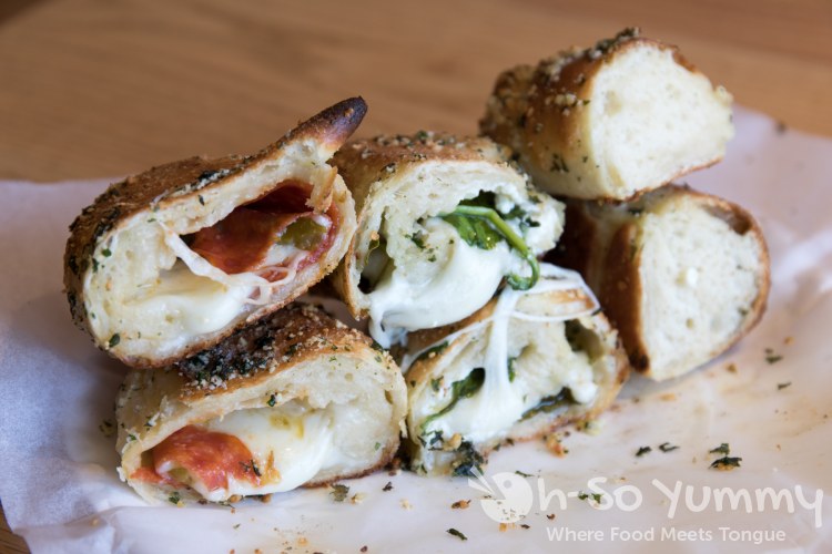 Garlic knots at Mr Moto Pizza in Point Loma Garlic knots at Mr Moto Pizza in Point Loma