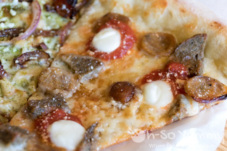 Mr Moto pizza slice at Mr Moto Pizza in Point Loma Mr Moto pizza slice at Mr Moto Pizza in Point Loma